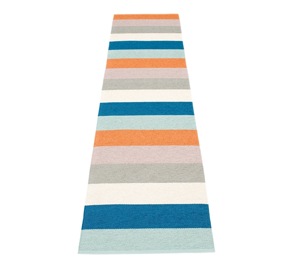 Molly matte petrol 70x400 cm fra Pappelina