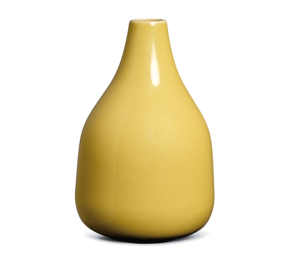 Botanica vase okergul 18 cm fra Kähler