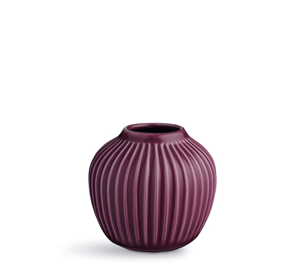 Hammershøi vase plomme 12,5 cm fra Kähler