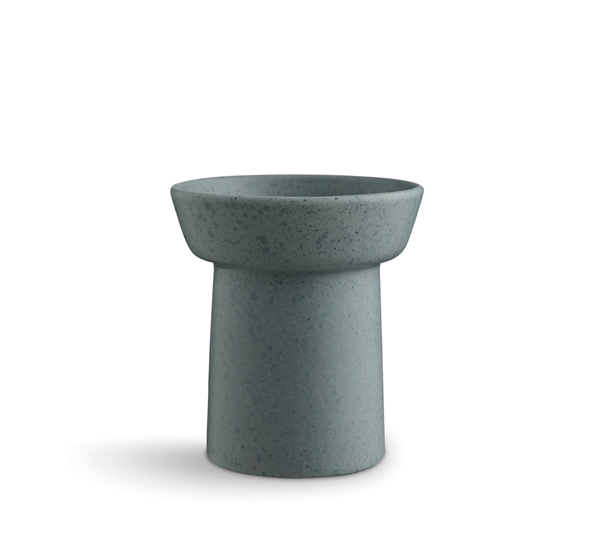 Ombria vase granittgrønn 13 cm fra Kähler