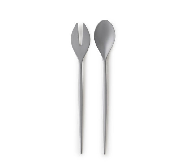 Krenit salatbestikk grått fra Normann Copenhagen