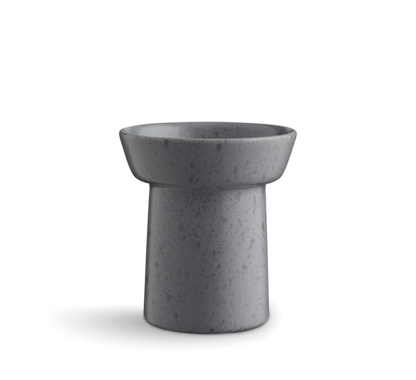 Ombria vase skifergrå 13 cm fra Kähler