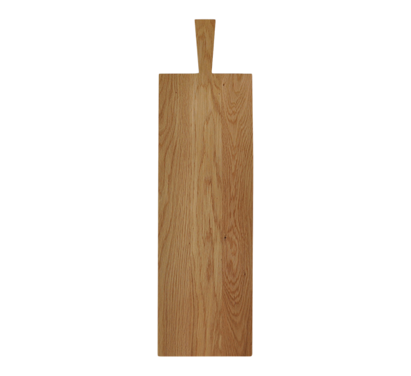 Skjærebrett langt 80x21 cm oljet eik lys fra Raumgestalt