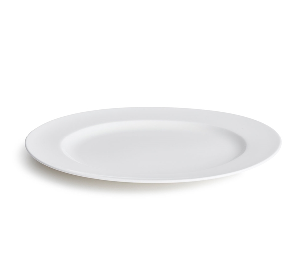 Kaolin tallerken flat 28 cm fra Kähler