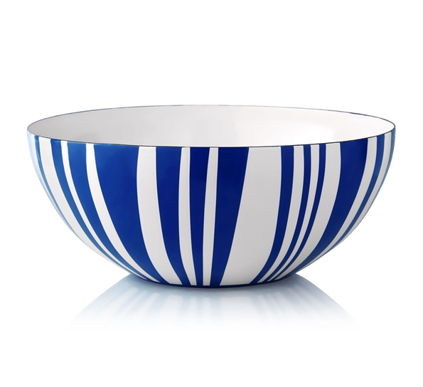 Stripes skål blå 30cm