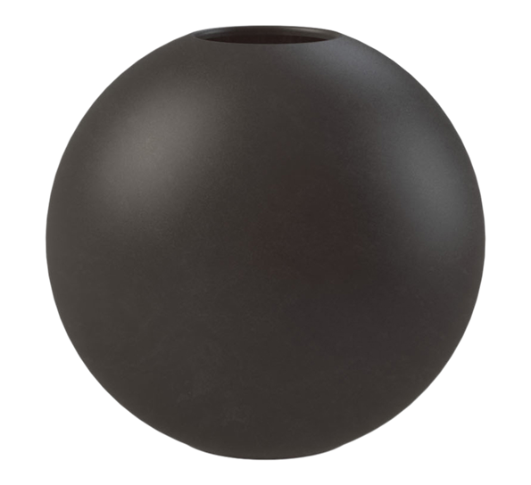 Ball vase 20 cm sort fra Cooee Design