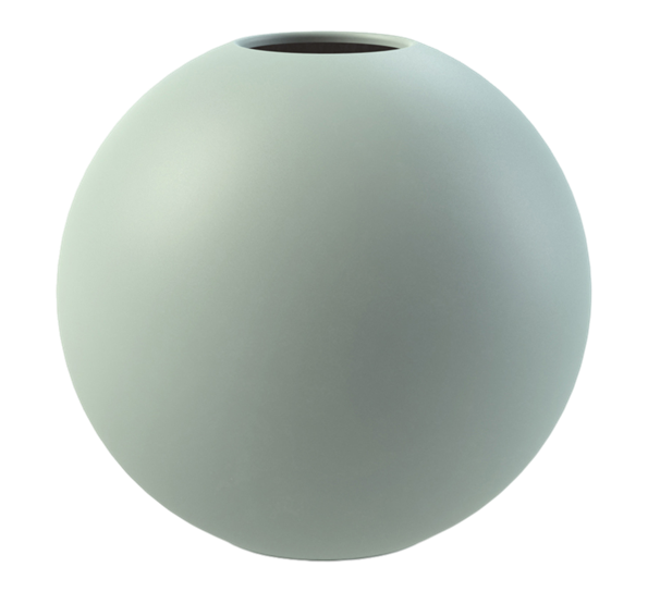 Ball vase 20 cm støvgrønn fra Cooee Design