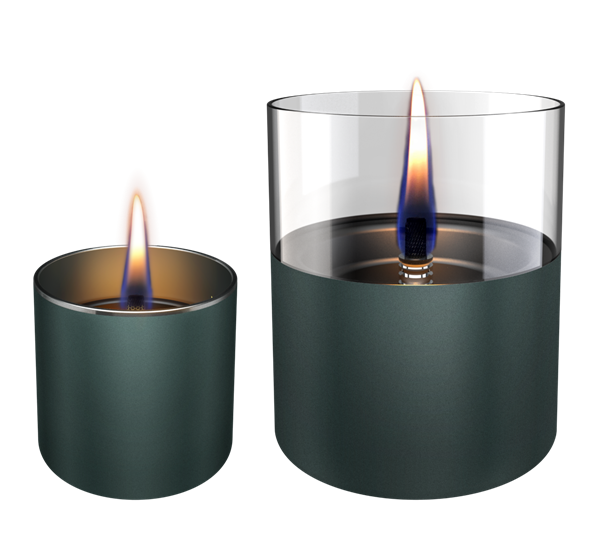 Lilly 8 & 10 lykt grønn fra Tenderflame