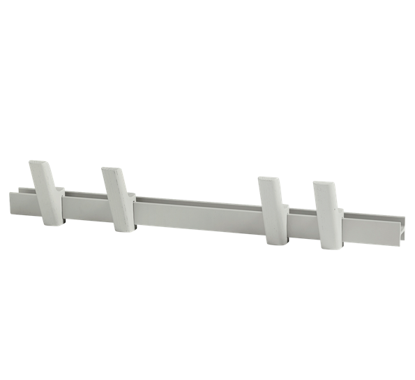 Beam knaggrekke 60 cm lysgrå fra HAY