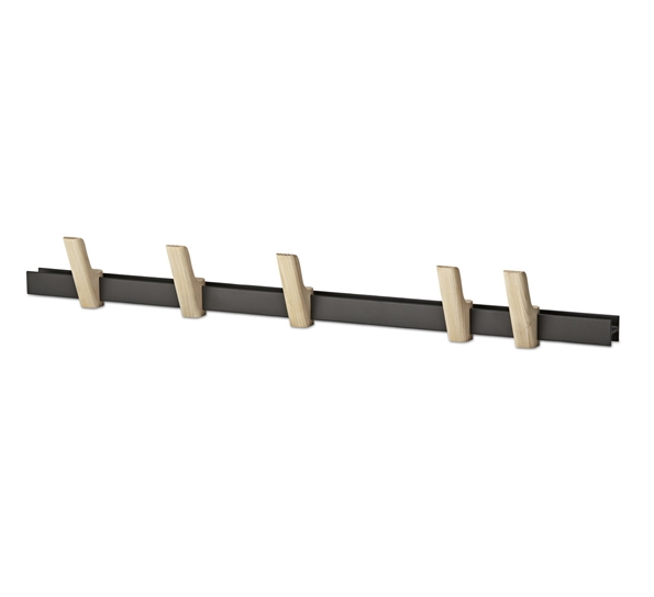 Beam knaggrekke 90 cm antrasitt ask fra HAY