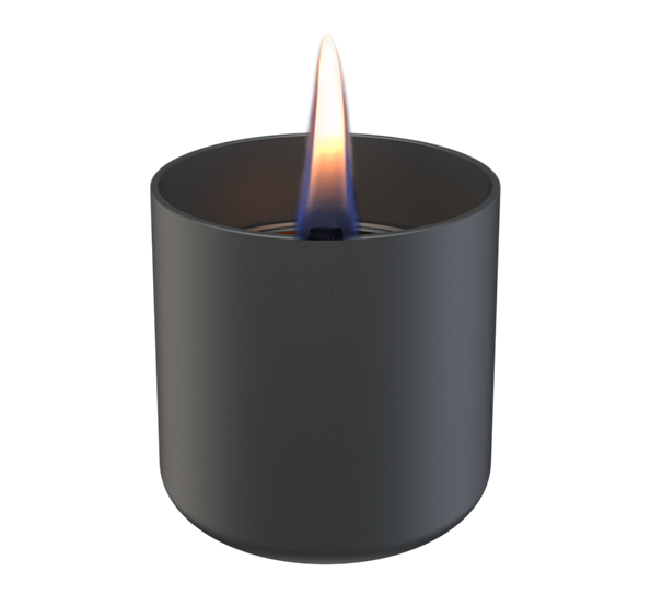 Lilly 8 lykt mørk grå fra Tenderflame