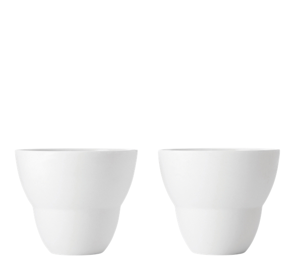 Vipp201 espressokopp 2pk hvit fra Vipp