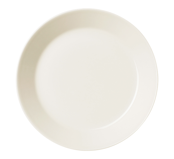 Teema asjett 17 cm hvit fra Iittala