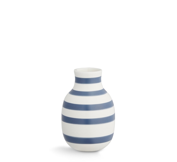Omaggio vase liten stålblå 12,5 cm fra Kähler