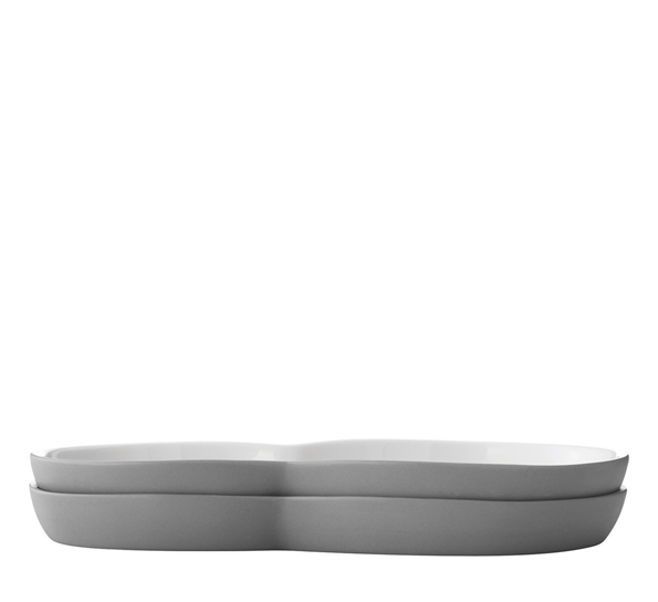 Vipp214 brunsjtallerken 2pk grå fra Vipp