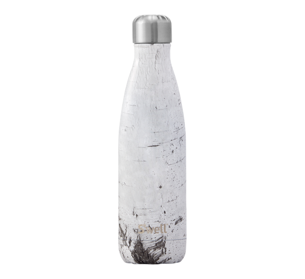 Drikkeflaske 5dl Wood white birch fra S`well