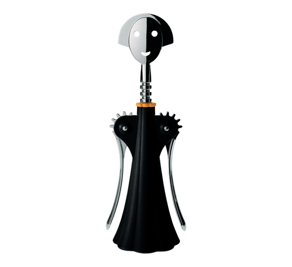 Anna G vinåpner sort fra Alessi