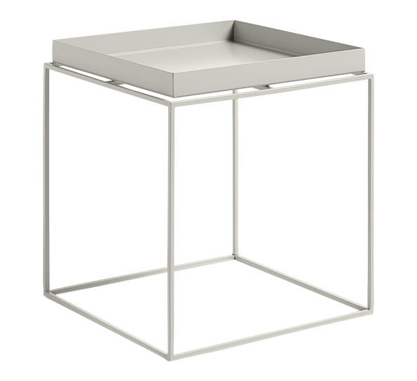 Tray Table bord 40x40x44 cm varm grå fra HAY