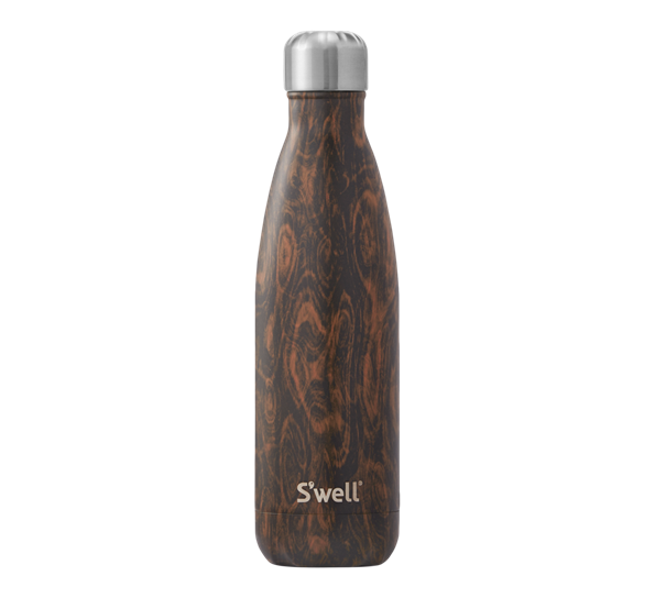 Drikkeflaske 5dl Wood wengewood fra S`well