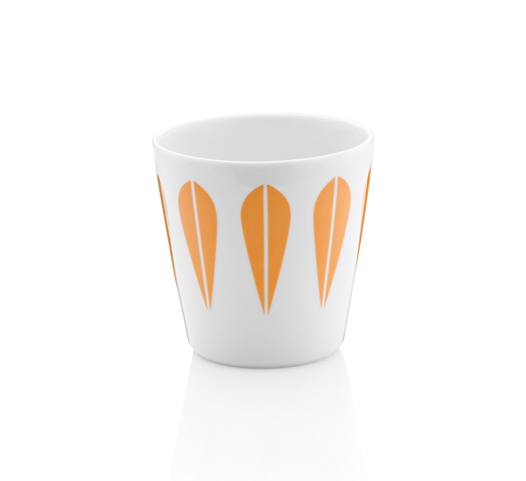 Lotus krus 25 cl oransje fra Lucie Kaas