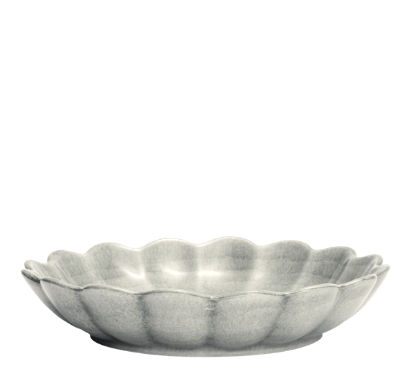 Oyster skål 24 cm 90 cl grå fra Mateus