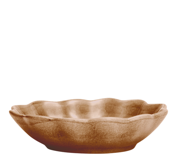 Oyster skål 18x16 cm 40 cl cinnamon fra Mateus