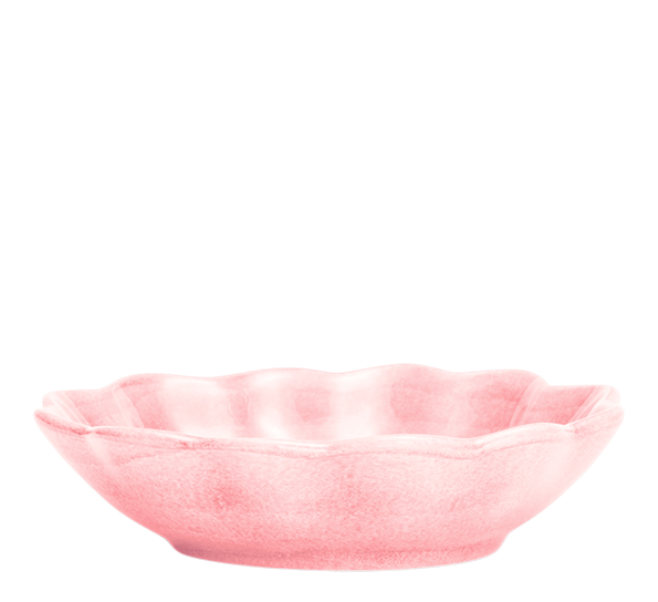 Oyster skål 18x16 cm 40 cl lys rosa fra Mateus