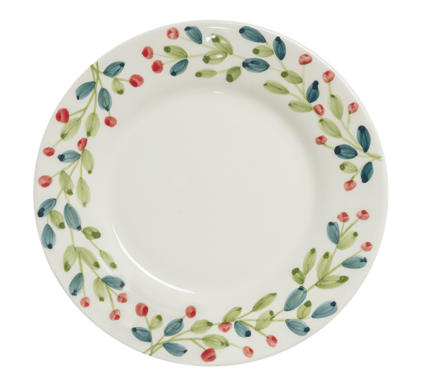 Christmas asjett 21 cm Multi fra Mateus