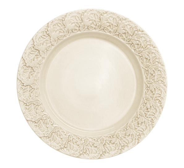 Lace tallerken 25 cm sand fra Mateus