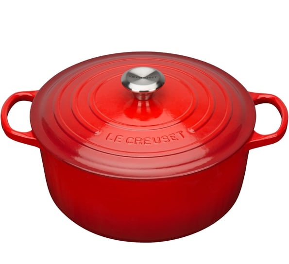 Jerngryte rund 12,4l 34cm rød. fra Le Creuset