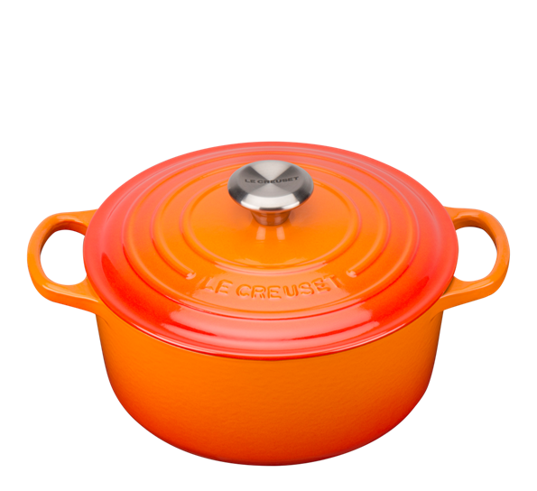 Jerngryte rund 5,3l 26cm vulkan fra Le Creuset