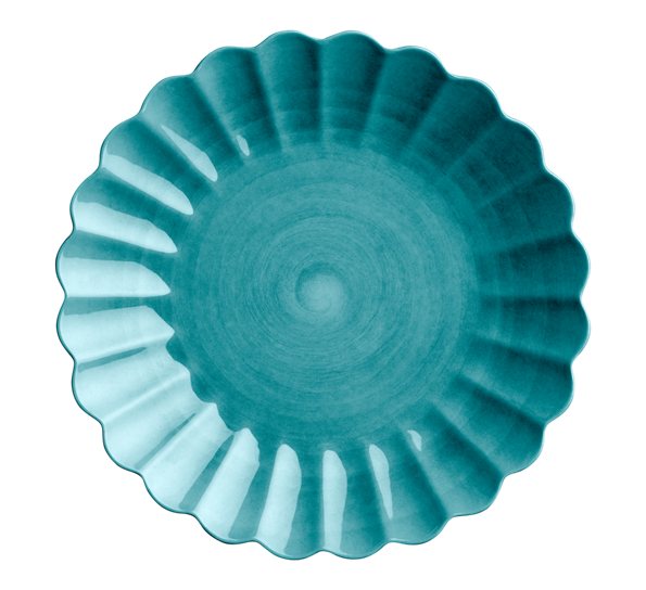 Oyster tallerken 28 cm ocean fra Mateus
