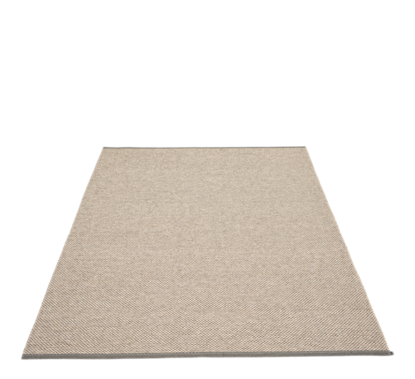 Effi matte charcoal 180x260 cm fra Pappelina