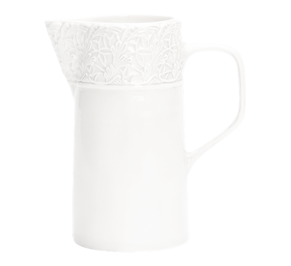 Lace mugge 120 cl hvit fra Mateus