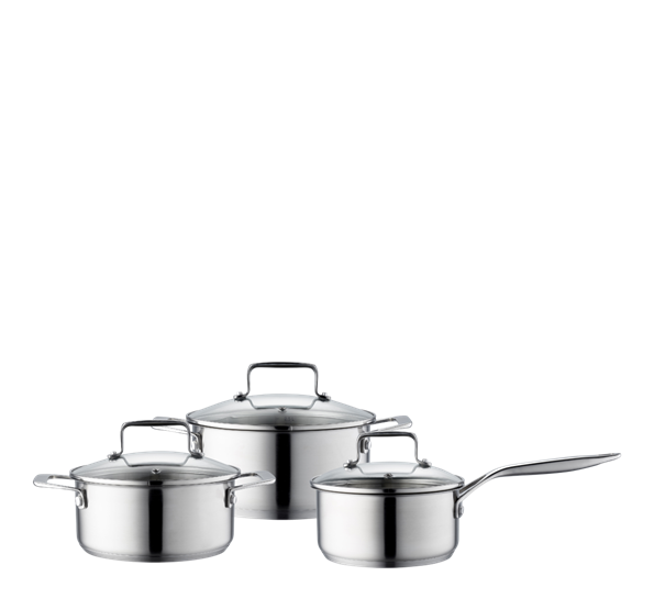 79NORD grytesett 6 deler stål Morsø