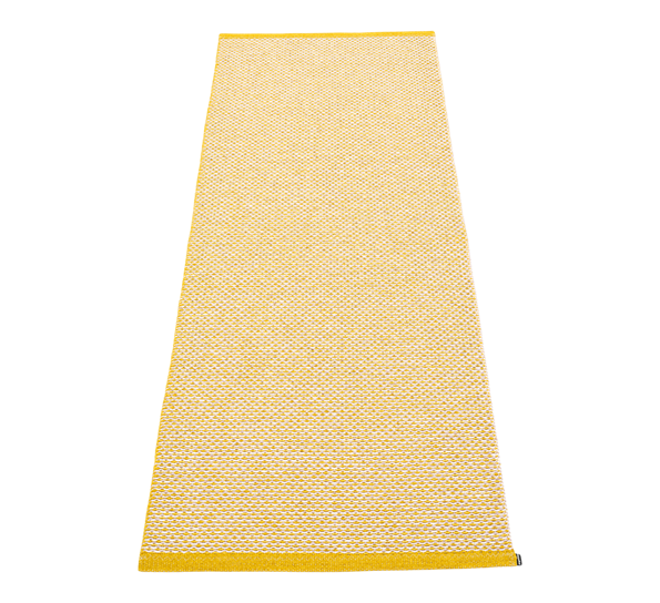 Effi matte mustard 70x200 cm fra Pappelina