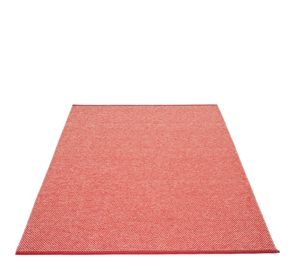 Effi matte mørk rød 180x260 cm fra Pappelina