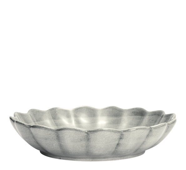 Oyster skål 31 cm 220 cl grå fra Mateus