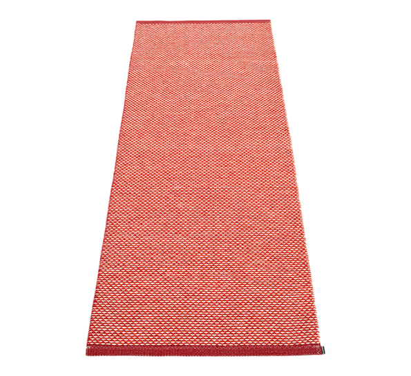 Effi matte mørk rød 70x200 cm fra Pappelina