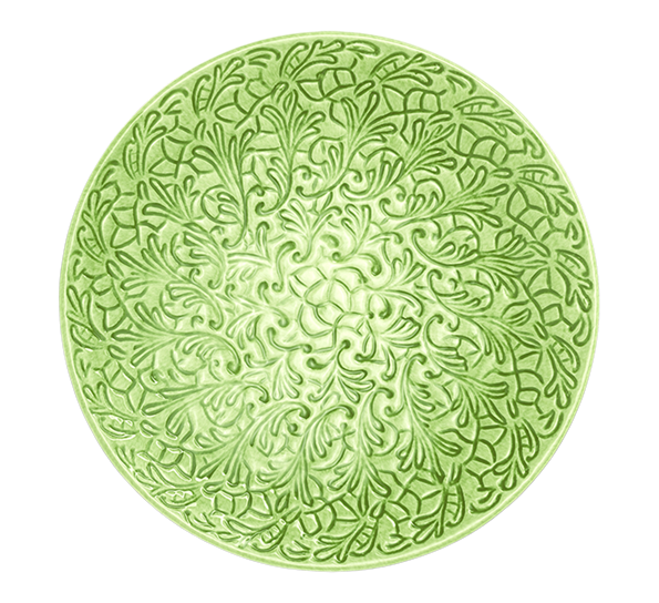Lace asjett 20 cm grønn fra Mateus