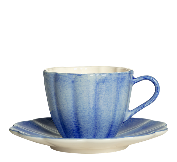 Oyster kopp med skål 25 cl lys blå fra Mateus