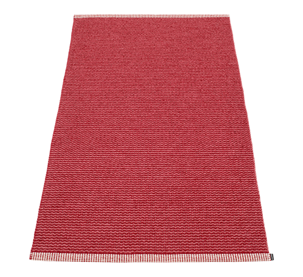 Mono matte blush mørk rød 85x160 cm fra Pappelina