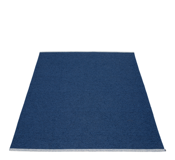 Mono matte mørk blå 140x200 cm fra Pappelina