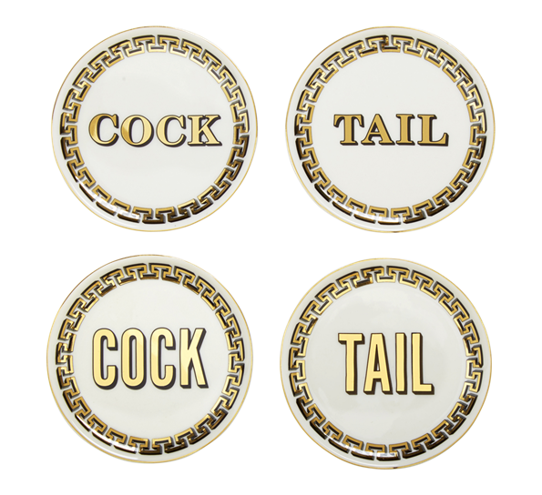 Cock\Tail glassbrikkesett fra Jonathan Adler