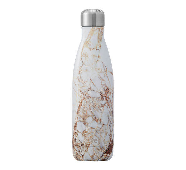 Drikkeflaske 5dl Elements calacatta gold fra S`well