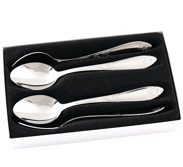 Nina suppleringssett dessertskje 4 pk fra Hardanger Bestikk