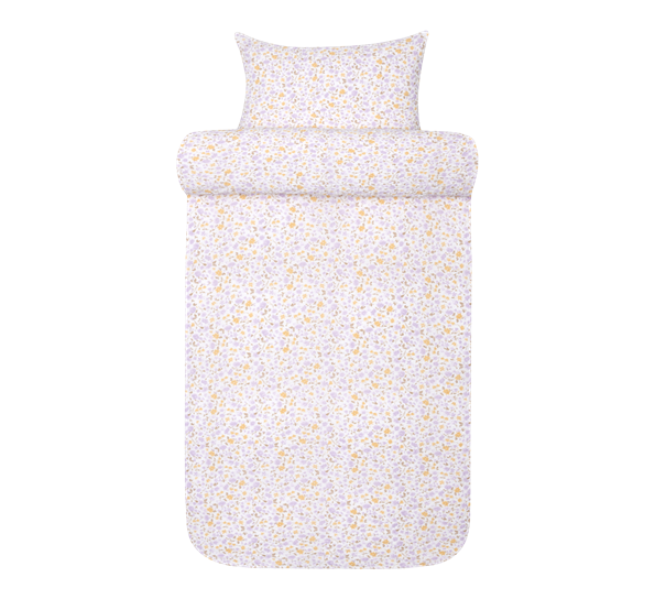 Clara sengesett krepp lavendel 200x220 cm Høie