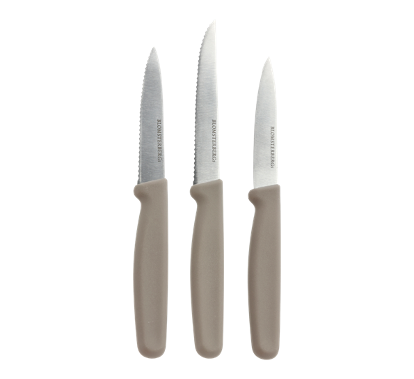 Urteknivsett 3-pk latte Blomsterbergs