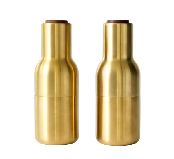 Bottle kverner 2 stk børstet messing fra Audo Copenhagen
