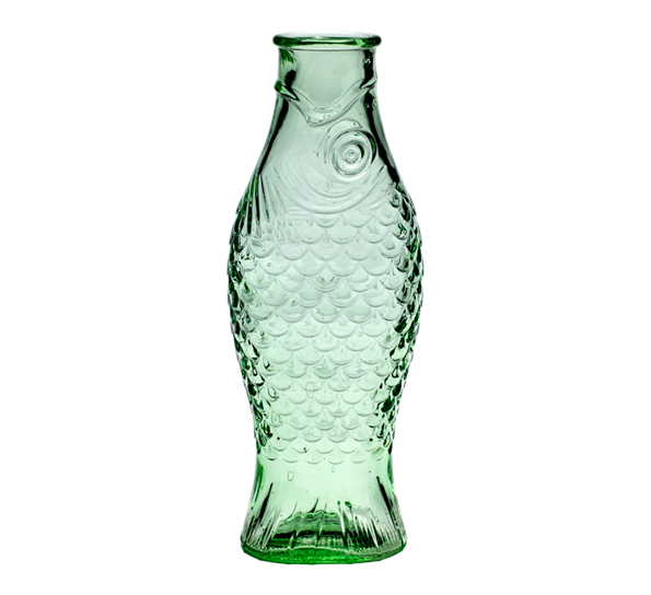 <p>Fish and Fish karaffel&nbsp;0,85 l grønn Serax</p>
